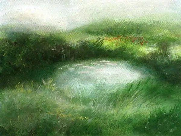 Plein air Paintings Boris Novak nature 06